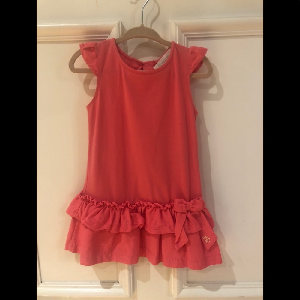 Tartine et Chocolat dress Hot Pink - size 3A
